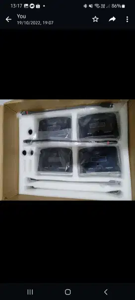 Dijual cepat mic meja rapat wireless  Auderpro 4 set