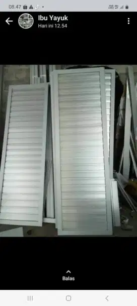 Pintu Kamar mandi aluminium