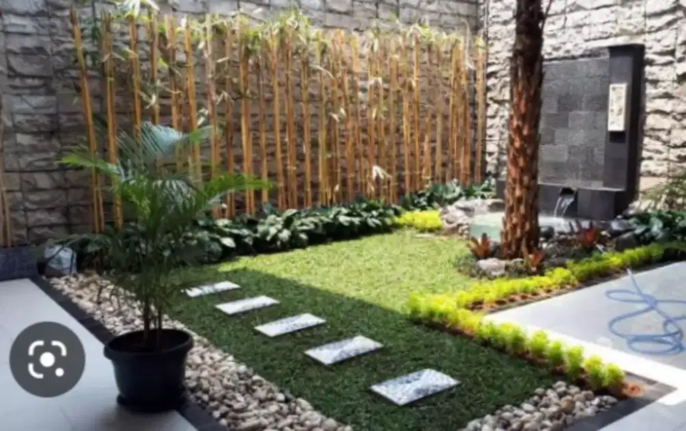 Pembuatan taman minimalis / perapihan halaman