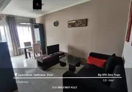 Jual Apartement Sudirman Park Mid Floor 2BR Full Furnished South View