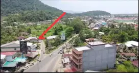 Dijual tanah pinggir jalan