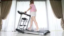 (COD BAYAR DITEMPAT) ALAT FITNESS TREADMILL ELEKTRIK IREBORN AIRES I8