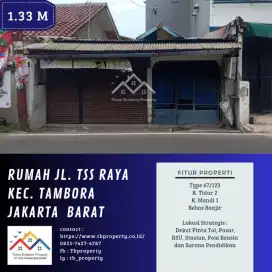 PROPERTY (CESSIE) - JL. TTS RAYA KEC. TAMBORA JAKARTA BARAT