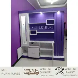 Lemari partisi ruangan dua sisi/muka murah bogor, lemari tv penyekat
