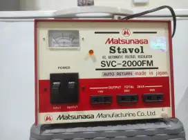 BARANG BARU, HARGA MIRING Matsunaga Asli Jepang SVC 2000 FM 2000 Watt