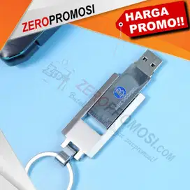 Souvenir USB Metal Putar FDMT24 - Flashdisk Promosi Perusahaan Eksklus