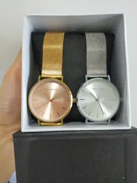 Jam Tangan Jims Honey JHW 01 Silver & Rose Gold