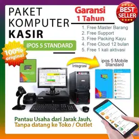 Komputer Kasir minimarket distro toko baju susu termurah