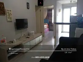 Disewakan Apartement Season City Middle Floor 2BR Furnished Tower C