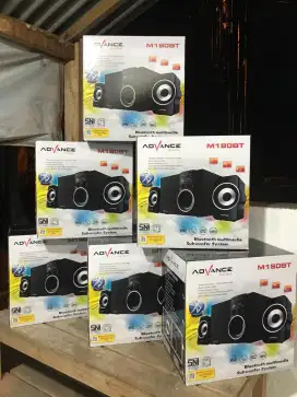 Merk ADVANCE M180BT bluetooth speaker aktiv baru