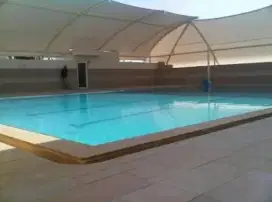 Canopy Membrane Carport Desain Modern