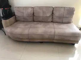 JUAL CEPAT NEGO  SOFA KULIT ASLI 3seat