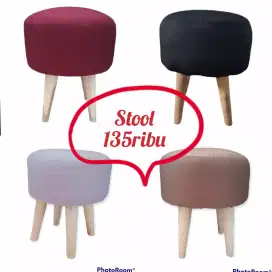 Kursi stool bulat