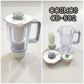 Gelas blender set (plus filter)1,2L mika Cosmos CB-802 ori, baru