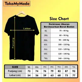Kaos polos jumbo 6,7 XL aja