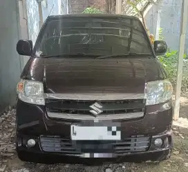 Suzuki APV GX MT Merah Marun 2012 KM rendah, mulus, pribadi