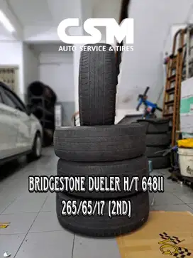 BS Dueler HT 684ii. R17 for Fortuner, Pajero,Everest,Terrano,Hilux etc