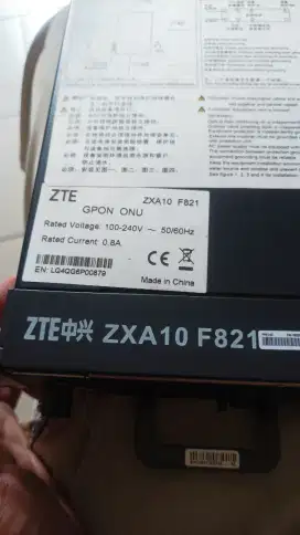 GPON multi tenant optikal network ZTE ZXA10 F821