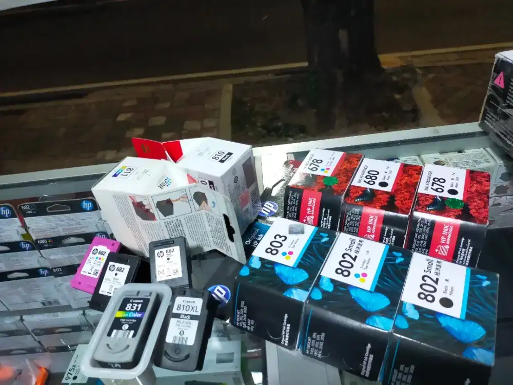 Terima beli tinta cartridge printer bekas dan baru