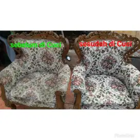 Jasa cuci sofa kasur sepringbed panggilan.