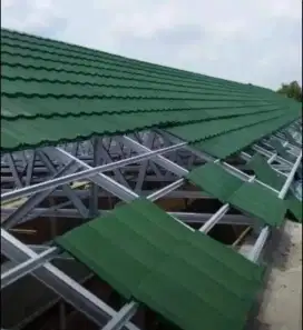 Rangka Atap Baja ringan Terpasang
