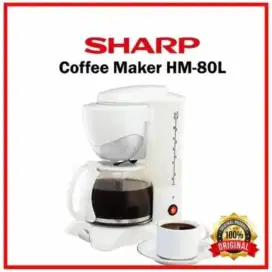 Sharp Coffee Maker HM-80L(W) - White 10-12 Cup new in box original