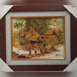 Hiasan Dinding gambar Pasar
