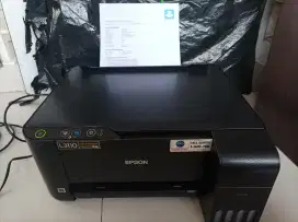 Epson L3110(print,scan,copy).Mulus.Segel.Nozell full.Bisa diantar COD