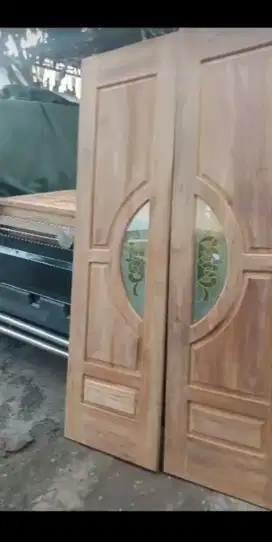 Pintu,kusen,jendela jati & mahoni harga grosir gratis ongkir