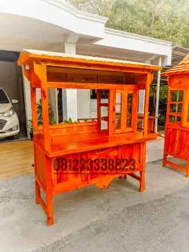 GEROBAK Mie ayam bakso , Gerobak bakso , gerobak booth sate taichan