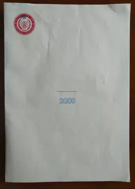 Kertas Segel 1997 Ct 2000