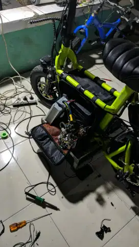 SERVIS SEPEDA LISTRIK / motor listrik