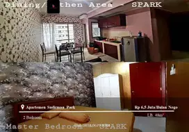 Disewakan Apartement Sudirman Park High Floor 2BR Furnished Tower A