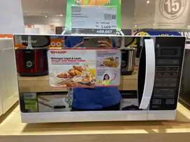 (PROMO MEI)  MICROWAVE SHARP 25 Liter R-728(W)
