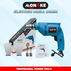 Mesin bor listrik 10 mm kayu Besi MONAKE RYU MAKTEC BITEC MAKITA BOSCH