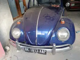 VW kodok / Beatle tahun 1964.warna biru