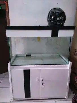 Aquarium hias lemari kabinet 93x45x50