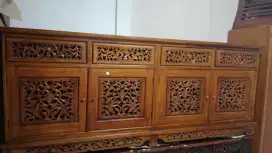 Dicari buffet jati bekas