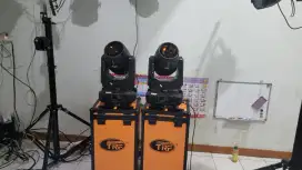 Sewa lighting lampu beam parled par led rental lampu rental lighting
