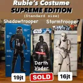 Kostum Star Wars Stormtrooper dan Shadow Stormtrooper by Rubies