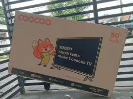 Coocaa 50YG5 Google tv UHD 4K terbaru Bazelles desain
