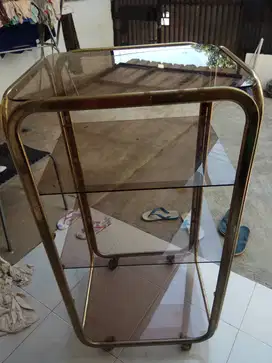 JUAL MURAH! RAK PAJANGAN HIAS KACA (TEMPERED GLASS)