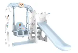 Jual Perosotan Anak Bear Slide With Swing White