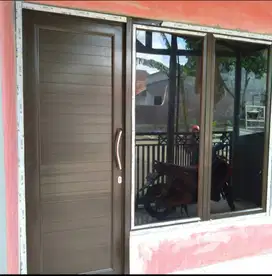 Pintu aluminium panel bervariasi