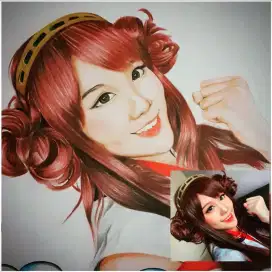 Lukis Sketsa Wajah Karikatur Hitam/Putih dan Berwarna