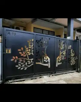 Pagar laser cutting
