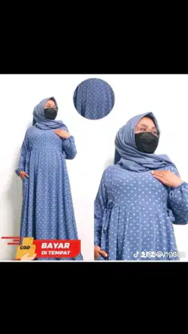 Baju gamis uragiri.bahan nyaman jahitan rapih.