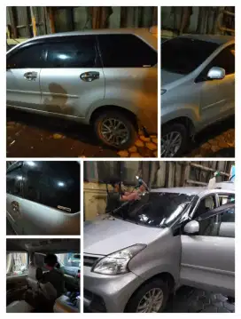 Pasang kaca film hitam silver hijau panggilan