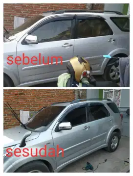 Kaca film mobil untuk privasi dan tolak panas