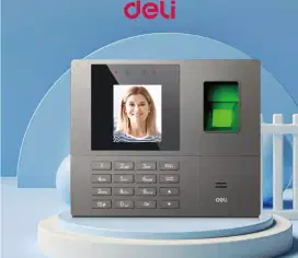 Mesin Absen Finger print dan Wajah Deli ES 161